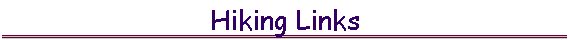  Hiking Links 