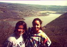 Jinna and Barri at Storm King